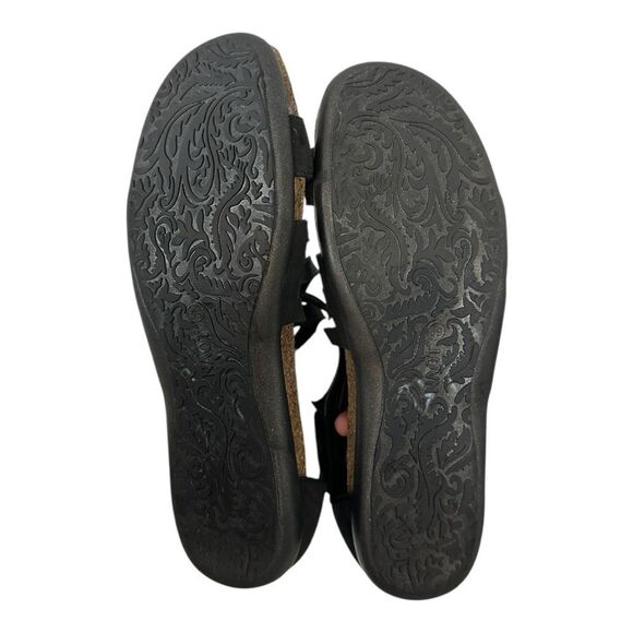NAOT WOMEN'S MARITA BLACK SANDAL size EU 39/US 8 - Picture 3 of 6